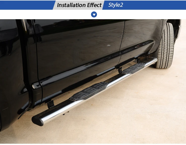 Stainless Steel Running Board For Toyota 2016 / 2018 Buy