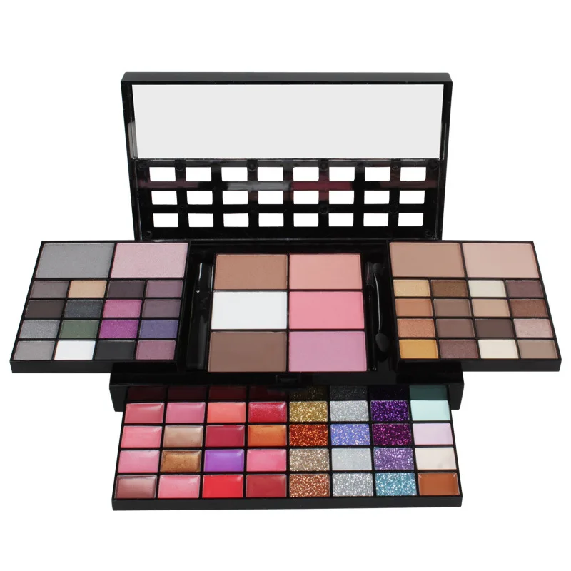 High Pigment 74 Colors Private Label Makeup Pallette Creative Fashion ...