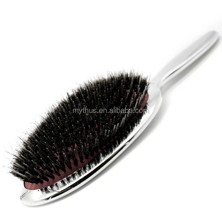 Boar Bristle Oval Design Paddle Brush Anti Dandruff Hair Brush In High Quality Buy Boar