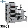 Plastic digital label printing machine with die cutting