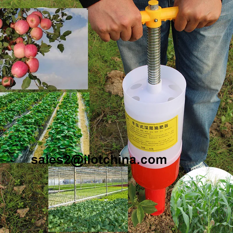 Ilot Portable Handheld Deep Granular Fertilizer Spreader For Sale