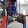 Internal and external steel pipe surface cleaning shot blasting machine