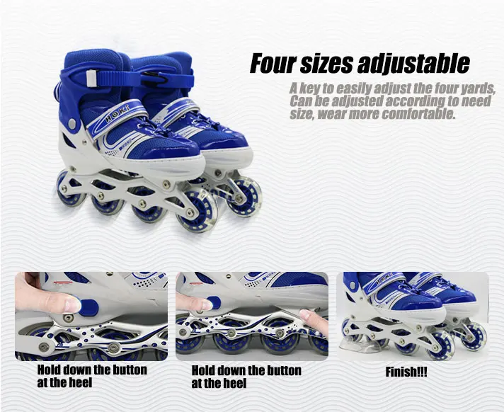 Inline roller skate shoes for adults and kids with low price