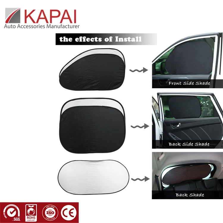 Car Windshield Sun Shade Set Of 6pcs Keep Vehicle Cool Buy 6pcs Car