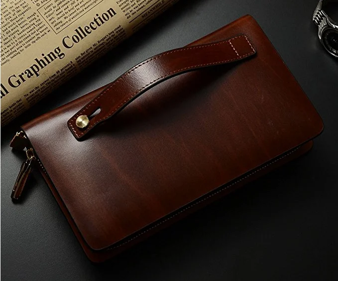 Mens Leather Luxury Brand Clutch Bag Leather Handbag For Man Buy Mens
