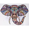 Handmade wall art DIY crystal special shaped diamond painting animal elephant head for home decor