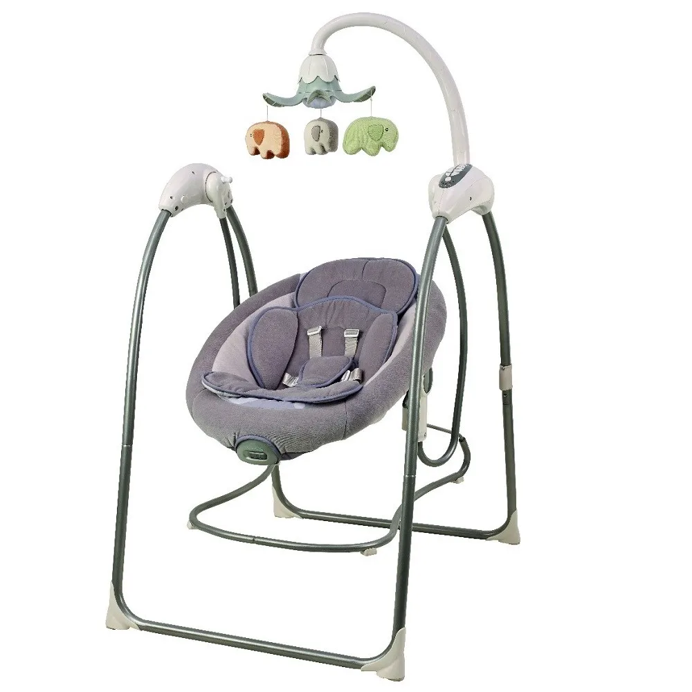 Motorised Baby Rocking Chair Baby Swing Seat Portable Rocker Infant