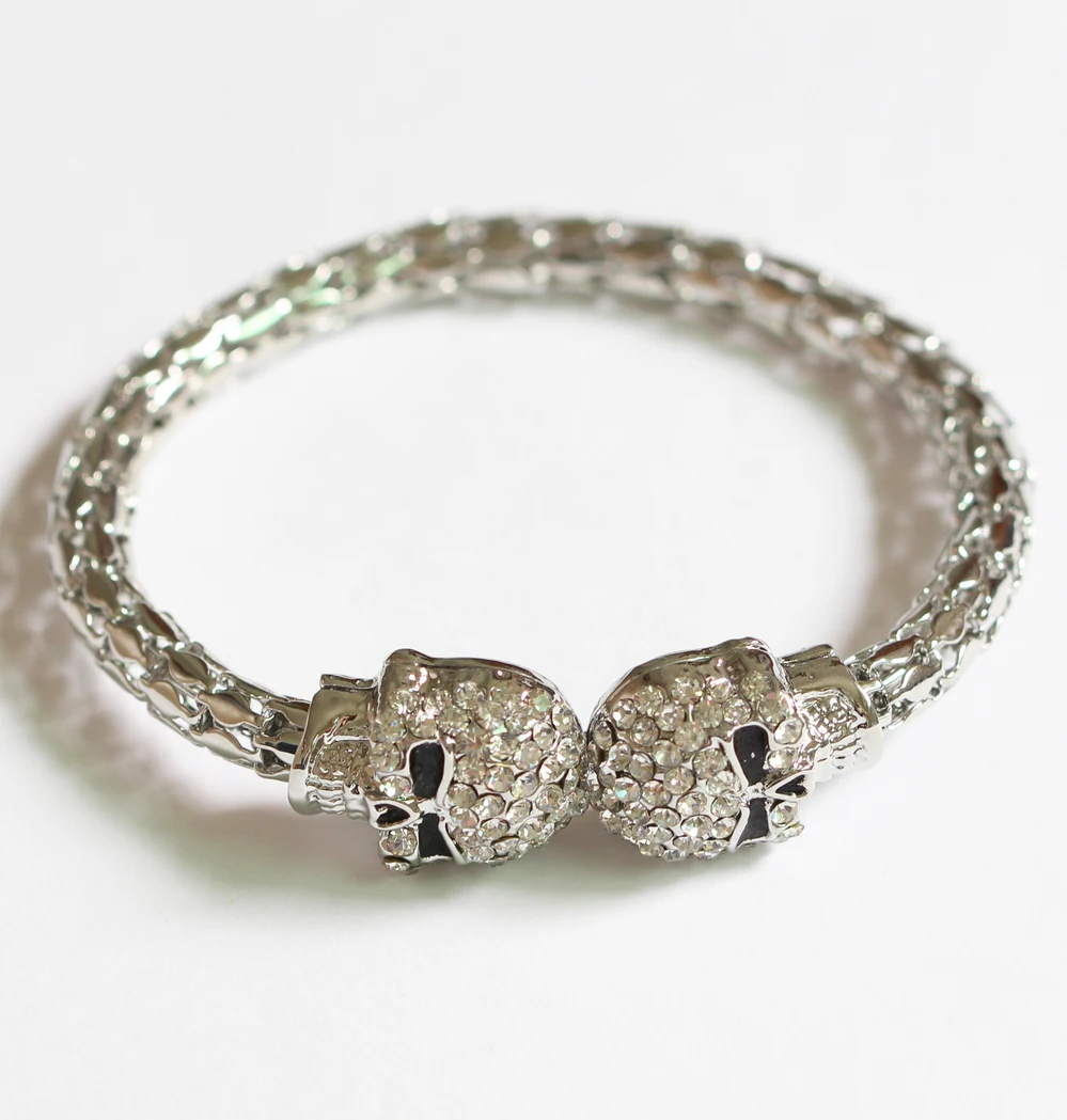 Hot Ing New Design Bracelet Crystal Skull Men Women Fashion Product On Hot Ing New Design Bracelet Crystal Skull Men Women Fashion Product On