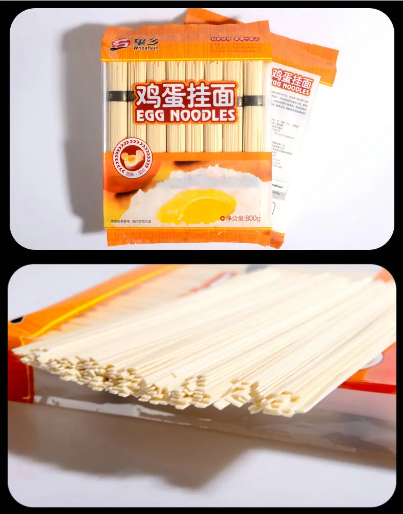 800g Egg Noodles Excellent Quality Egg Noodle Brands Chinese Bulk