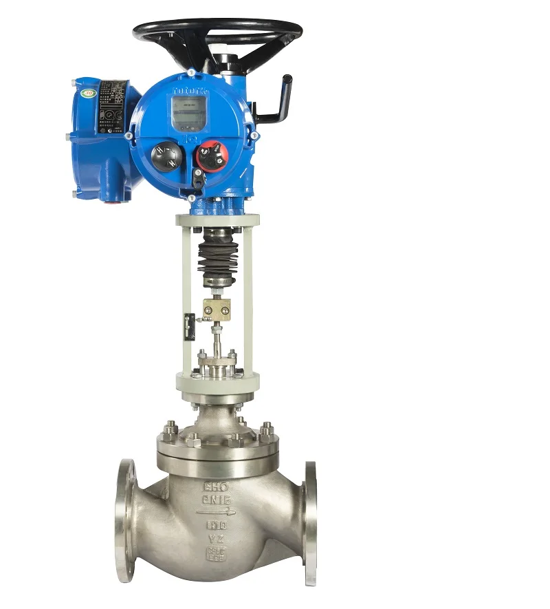 Electric Operated Forged Water And Steam Flow Control Valve - Buy Flow ...