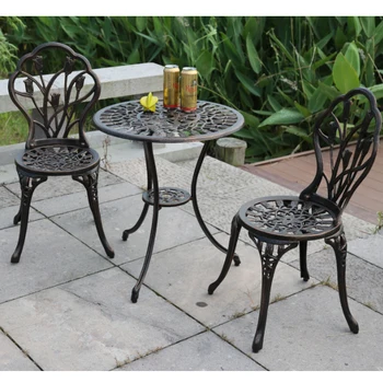 Good Quality Cast Iron Metal Bistro Set