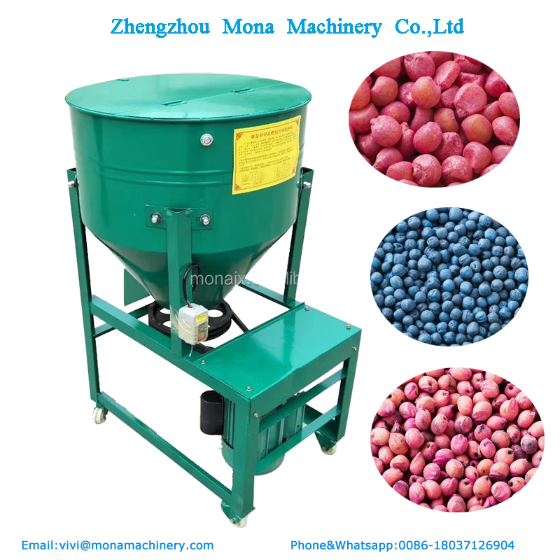 Automatic Seed Mixer Dressing Machine Using For Farm With Cheap Price