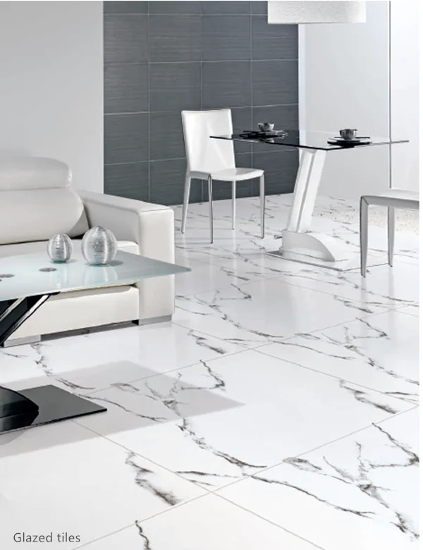 Dining Room Full Polish Glaze Tile White Horse Ceramic Dining Room Full Polish Glaze Tile White Horse Ceramic Floor 600x600