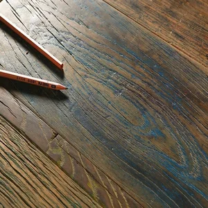 100% natural real reclaimed engineered wood flooring for villa