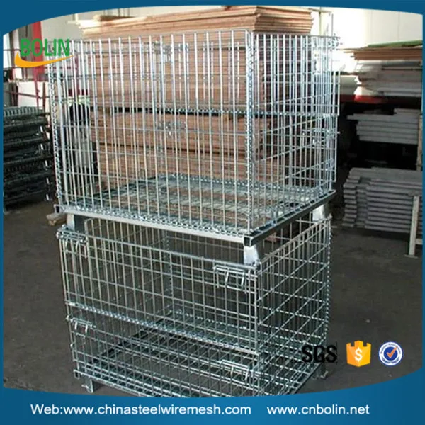 304 Stainless Steel Collapsible Wire Mesh Containers (customized) - Buy ...