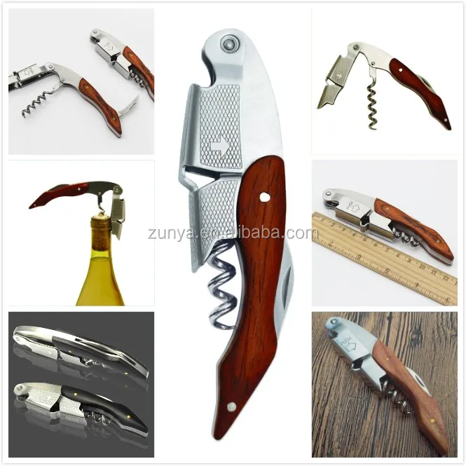 Pink Waiters Friend Corkscrew Bottle Opener Bar Wine Kitchen Tool