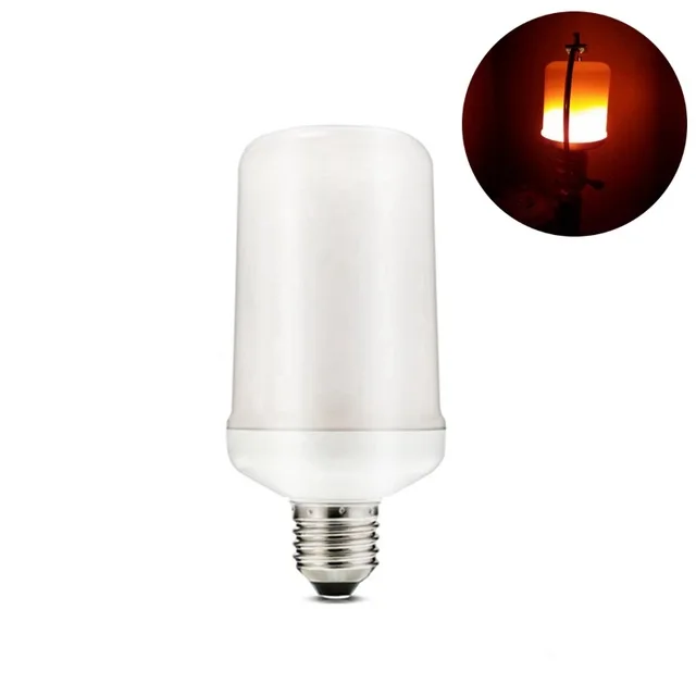 Reliable party decorations led flame lamp E26 E27 corn led flame effect light bulb