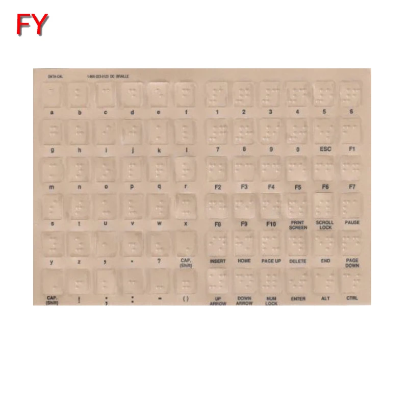 Haute qualit&eacute; braille autocollants