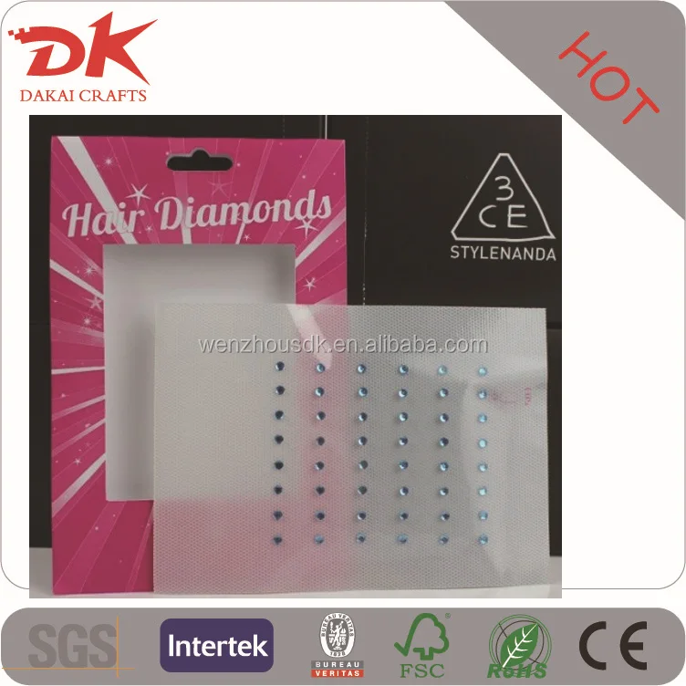Metal Stone Hair Crystal Hair Diamond Stickers Home Decoration