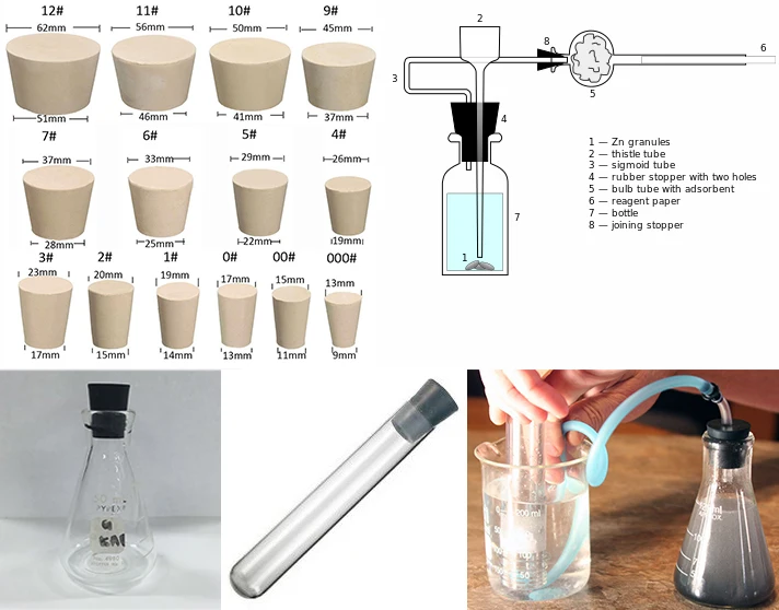 Silicone Rubber Plug For Lab Tube Test Buy Rubber Plug,Siliconer
