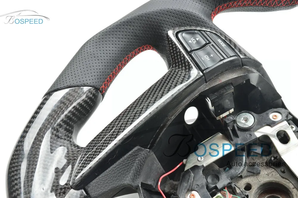 Carbon Fiber Racing Car Steering Wheel For Honda Accord 8 Buy Car