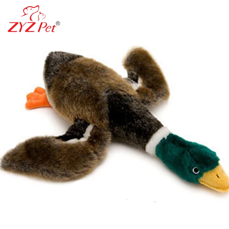 plush duck dog toy