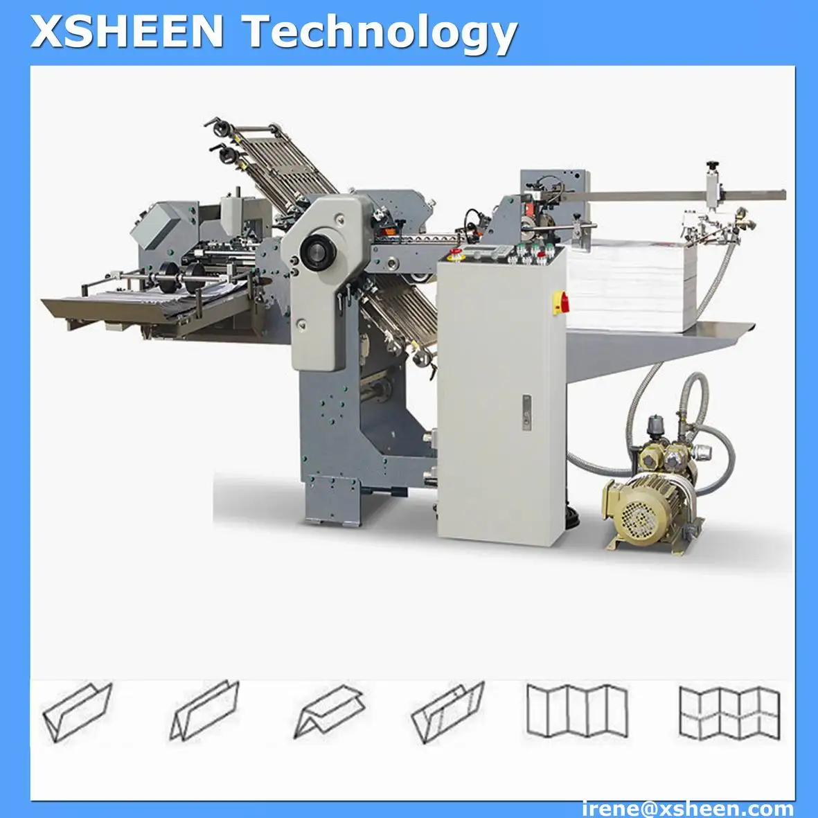 Paper Bag Folding Gluing Machine,Folding Tissue Paper Napkins,High