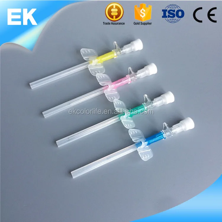 Disposable Butterfly sterilized iv catheter iv cannula