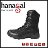 Good grip black colour king-tex waterproof tactical boots 2016