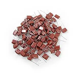 Water & Wood 400V 0.47uF Metallized Mylar Polyester Film Capacitor 100 Pcs with Car Cleaning Cloth