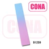 Customs blue mix pink color square nail buffer and shiner