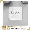 Fancy Oriental White Marble Coasters for tableware
