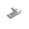 2019 new product coded lock usb disk