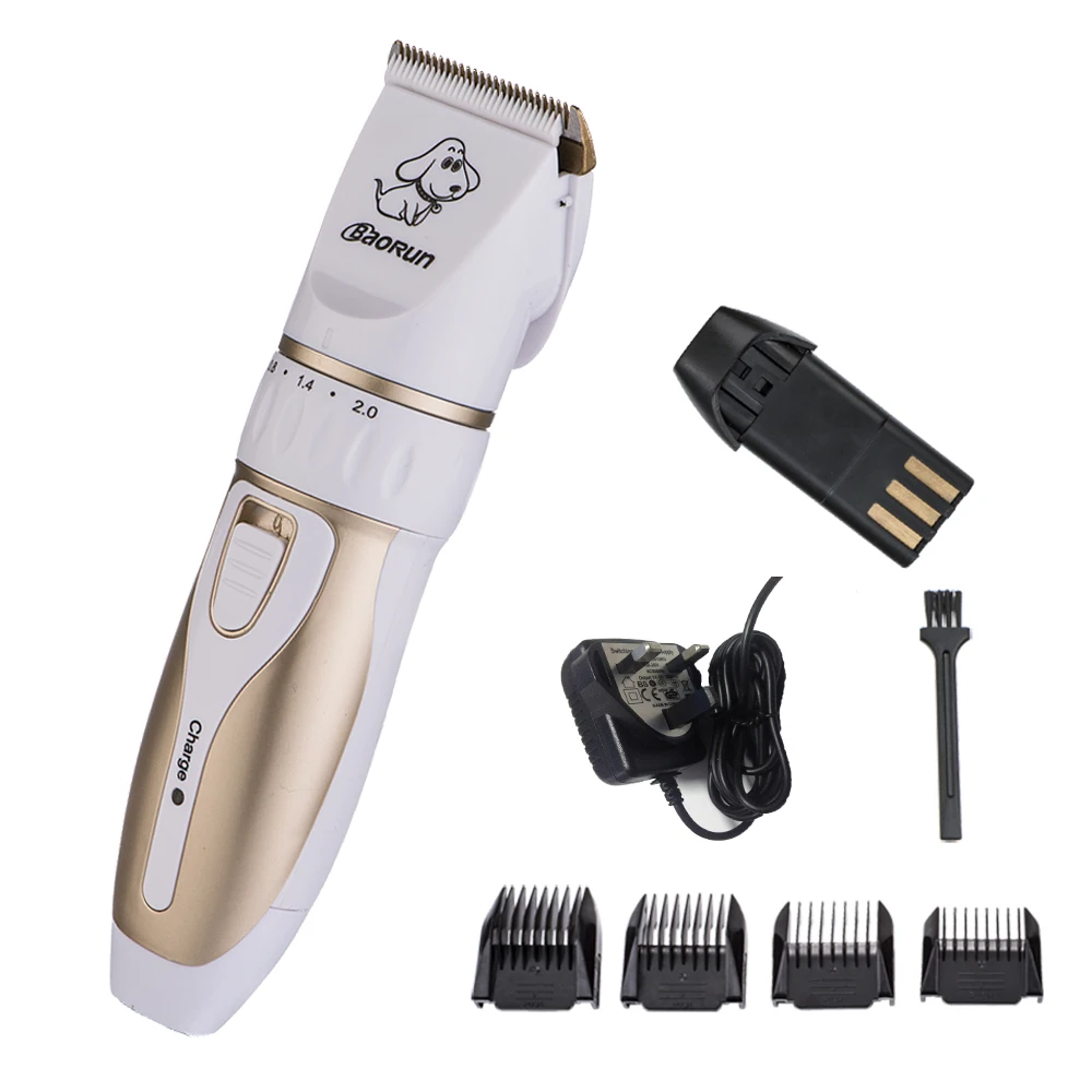 Electric Dog Grooming Brush Usb Rechargeable Dog Hair Cutter Pet