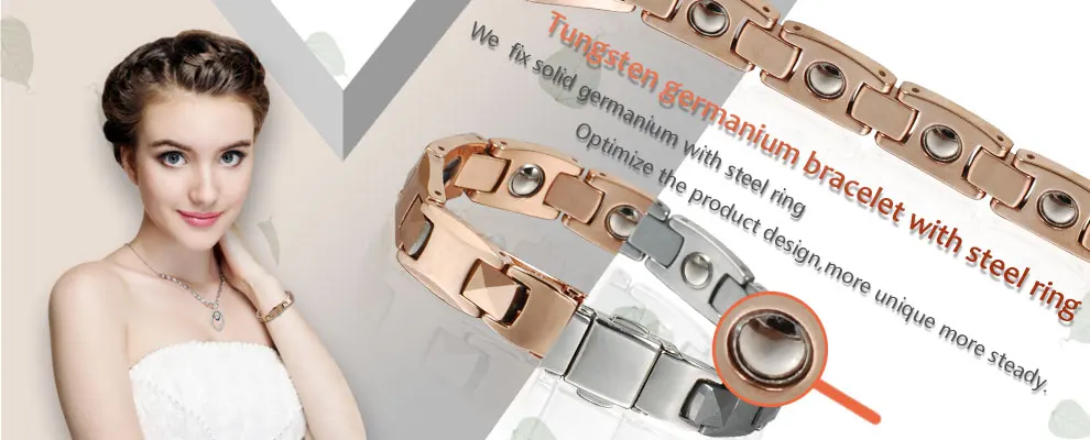 tungsten germanium bracelet