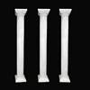 Building Decoration Use Simple Design Machine Carved White Natrual Marble Column