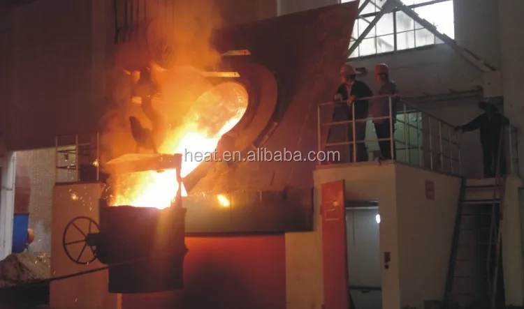 melting cast iron furnace