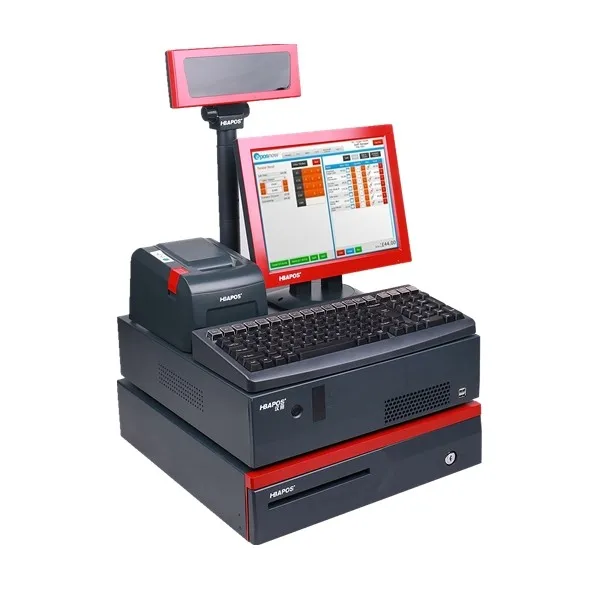 All In One Pos System/ Supermarket Cash Register HBA-A8 Retail Pos Machine In 2017