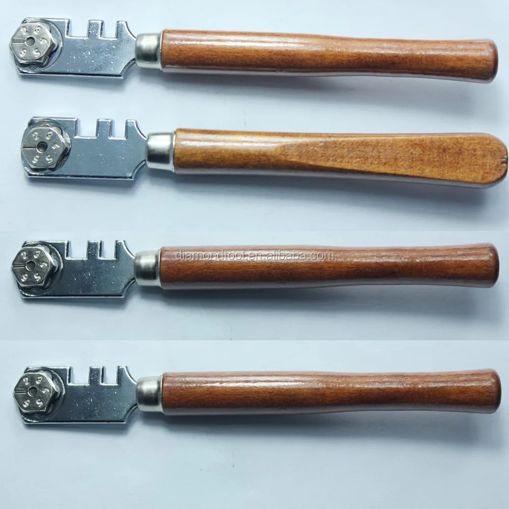 German Carbide Glass Cutter/glass Cutting Tools/high Quality Wooden