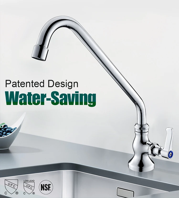Affordable Single Hole Deck Mounted Faucet Kitchen Water Tap