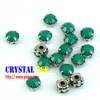 Mountee chatons for sewing technics, faceted rhinestone beads sew on with claw setting for wedding dress
