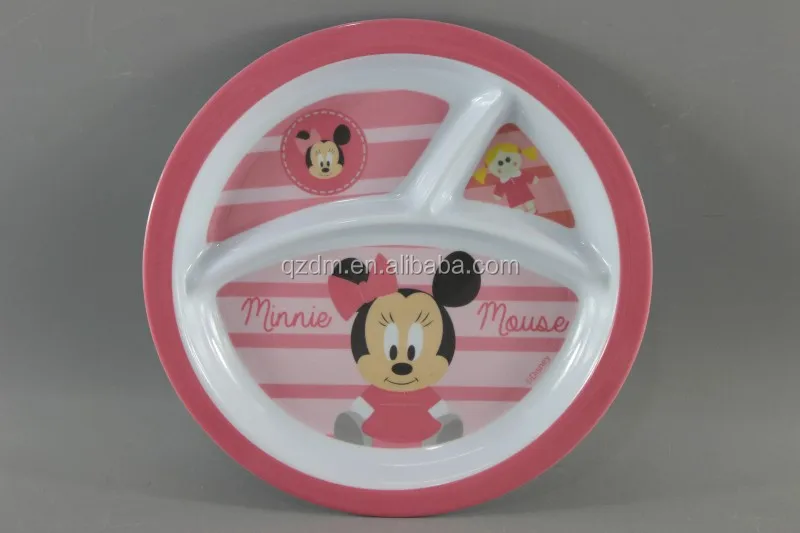 Sales Promotion Melamine Kid's plate 100% melamine