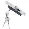 Cross keys door lock for aluminium door