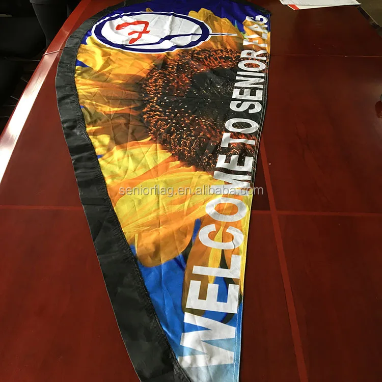 Ad Banner Satin Knitted Sublimation Print Logo Flag Fabric - Buy ...