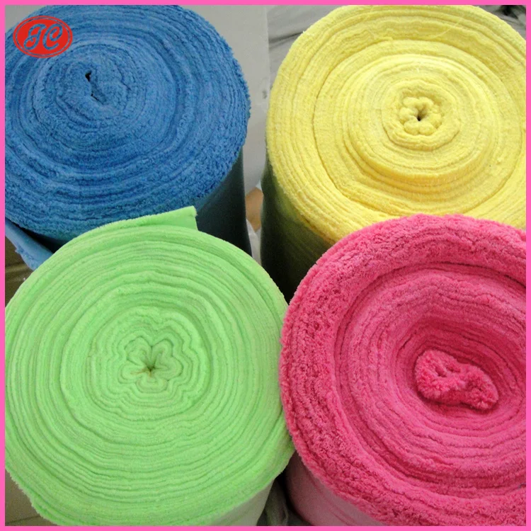 China Manufacturer Microfiber Fabric In Rolls For Pouch/bag/gloves