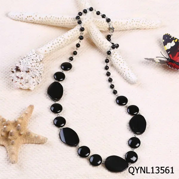 Single Color Energy Jewelry Black Stone 