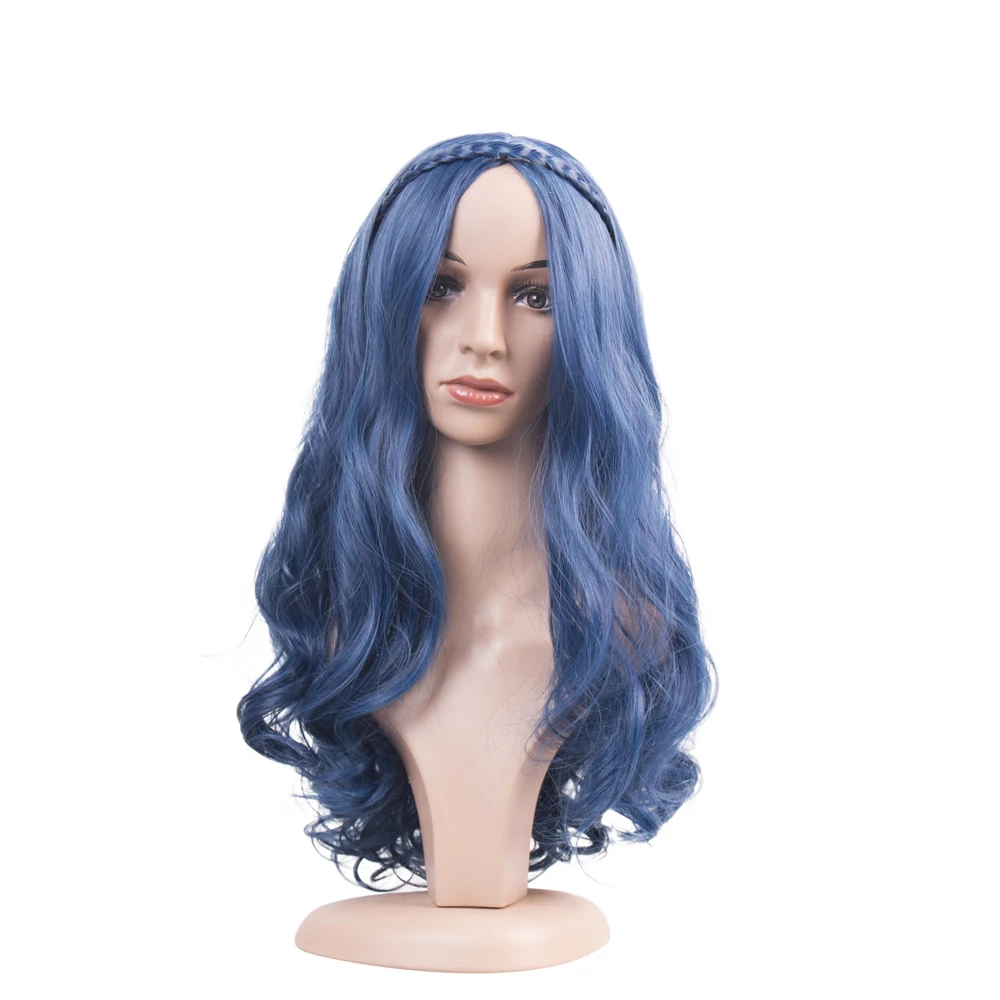 blue wig evie