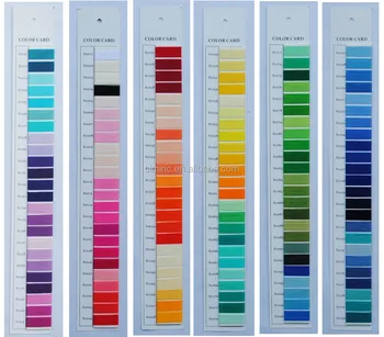 Cross Stitch String Color Chart