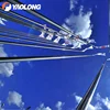 mirror polishing stainless steel tapered flagpole