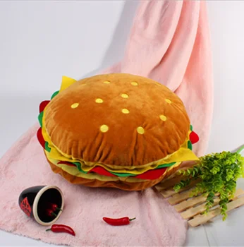 peluche de hamburguesa